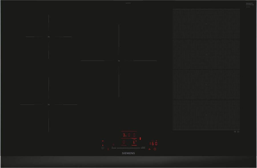 Siemens EX875HVC1E Inductie inbouwkookplaat Zwart