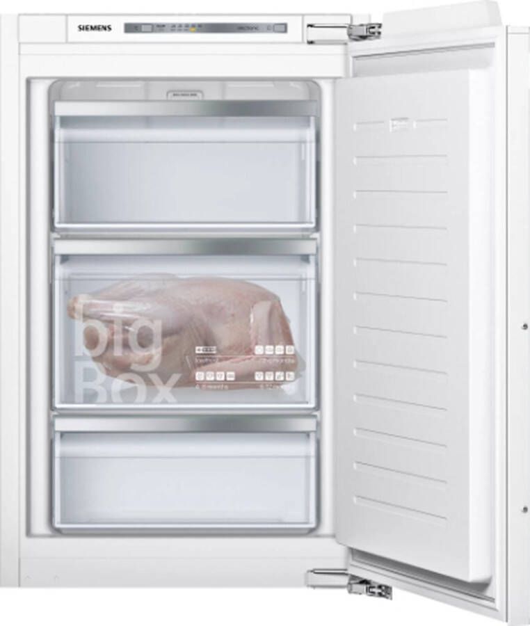 Siemens GI21VADD0 inbouw vriezer 88 cm Deur op deur