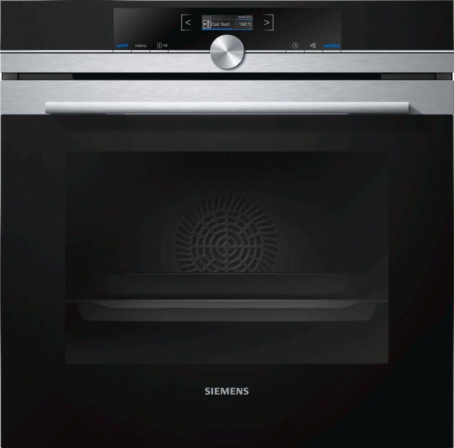 Siemens HB672GBS1 Inbouw oven Zwart RVS