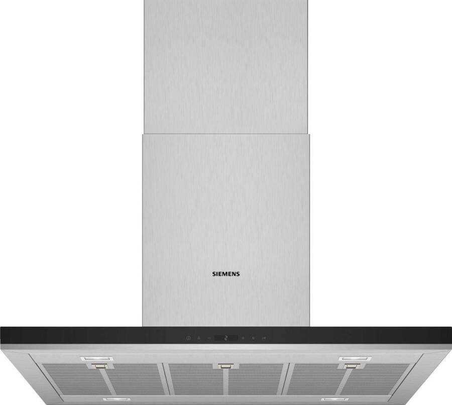Siemens iQ500 LF98BIP50 afzuigkap 810 m³ uur Eiland Roestvrijstaal A+