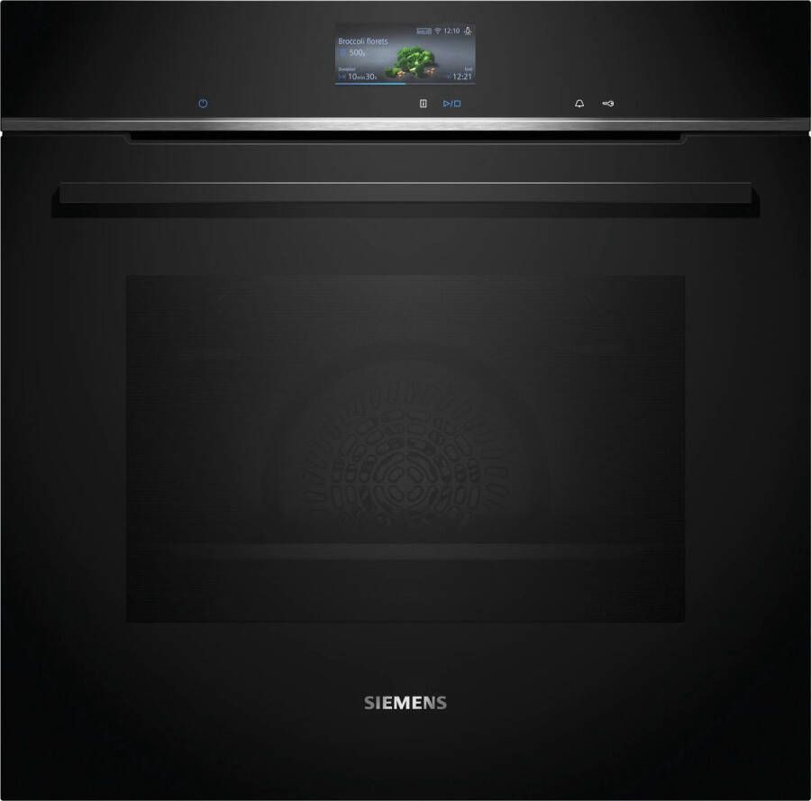 Siemens iQ700 HB736G1B1 oven 71 l 3600 W A+ Zwart Roestvrijstaal