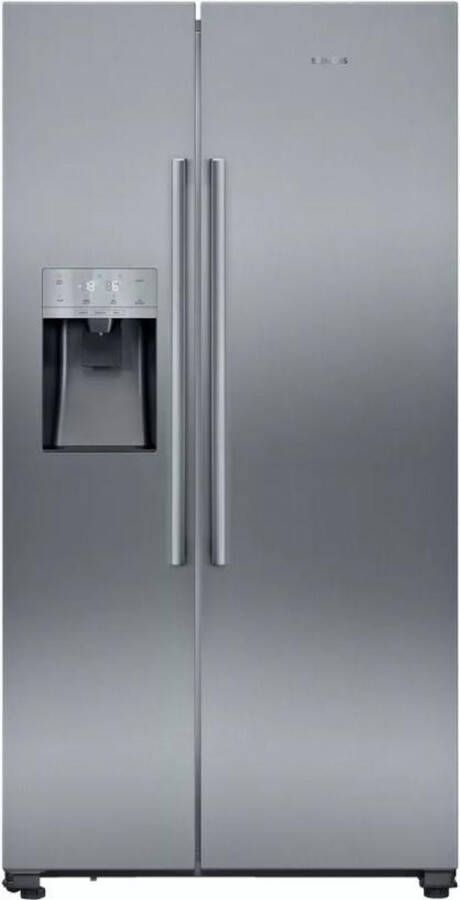 Siemens KA93DAIEP iQ500 Amerikaanse koelkast RVS