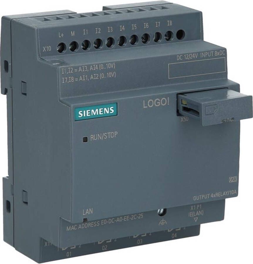 Siemens LOGO! 12 24 RCEo 6ED1052-2MD08-0BA2