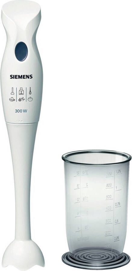 Siemens Hausgeräte Siemens MQ5B150N Staafmixer Wit
