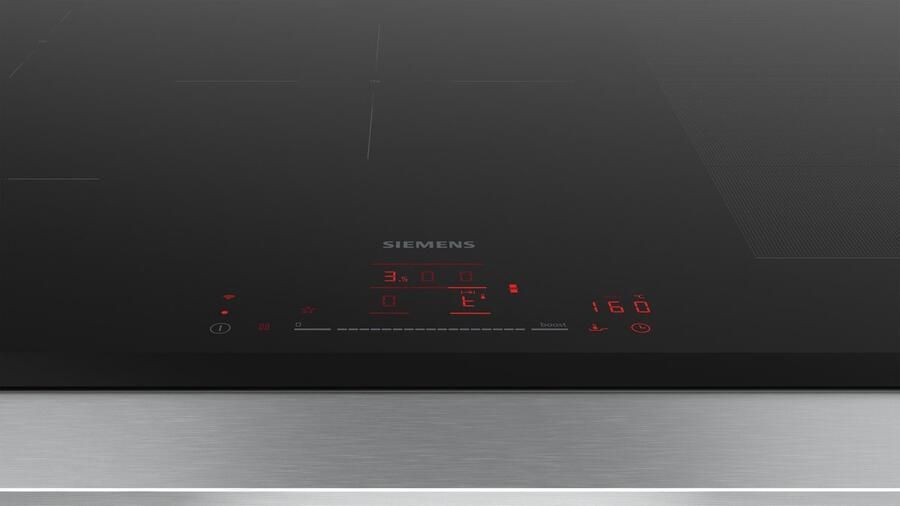Siemens iQ700 EX851HVC1E Zwart Ingebouwd 80 cm Inductiekookplaat zones Glaskeramiek 5 zone(s)