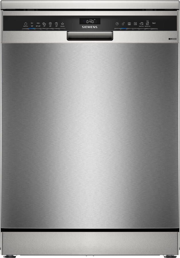 Siemens SN23EI27VE iQ300 Vrijstaande Vaatwasser RVS Home Connect
