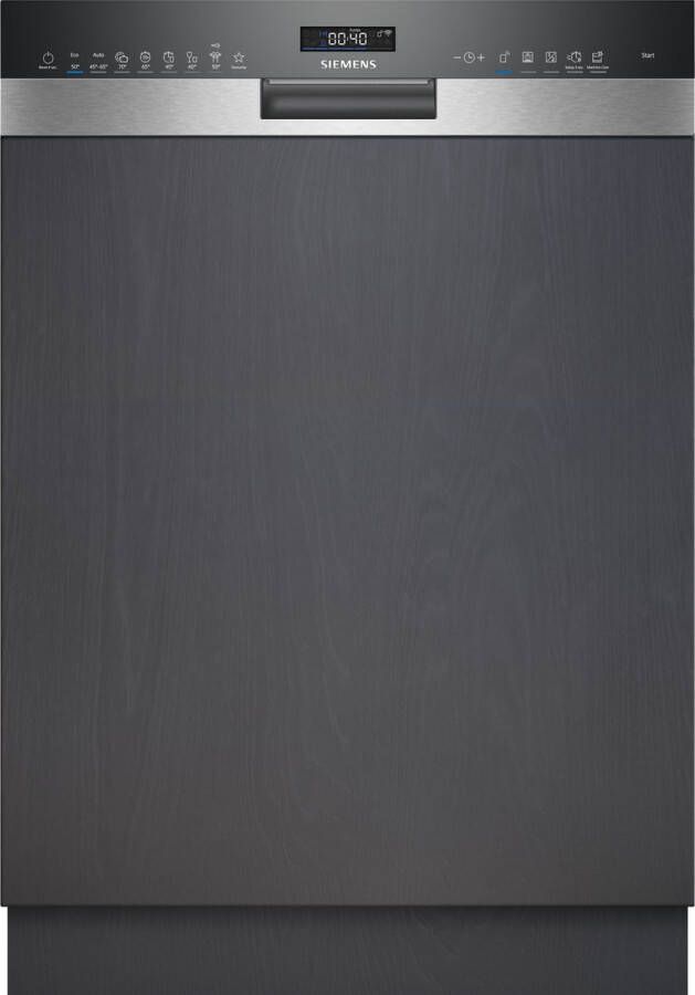 Siemens SN55ES08CE iQ500 Inbouwvaatwasser Half integreerbaar