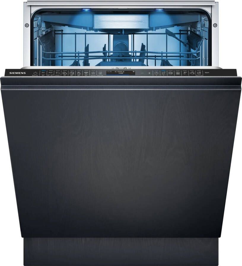 Siemens SN67ZX06CE iQ700 Volledig geïntegreerde vaatwasser Zwart