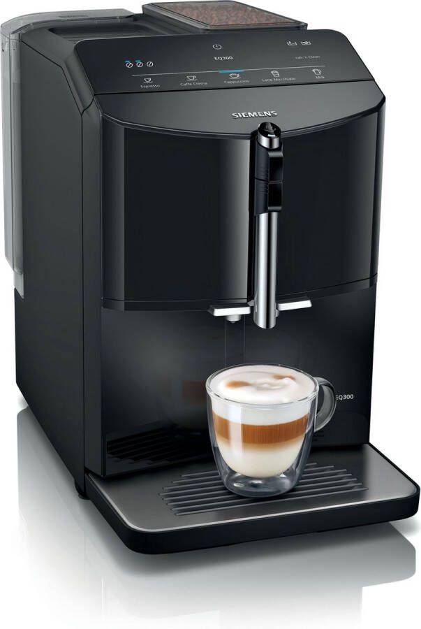 Siemens TF301E09 EQ300 Espresso volautomaat Zwart