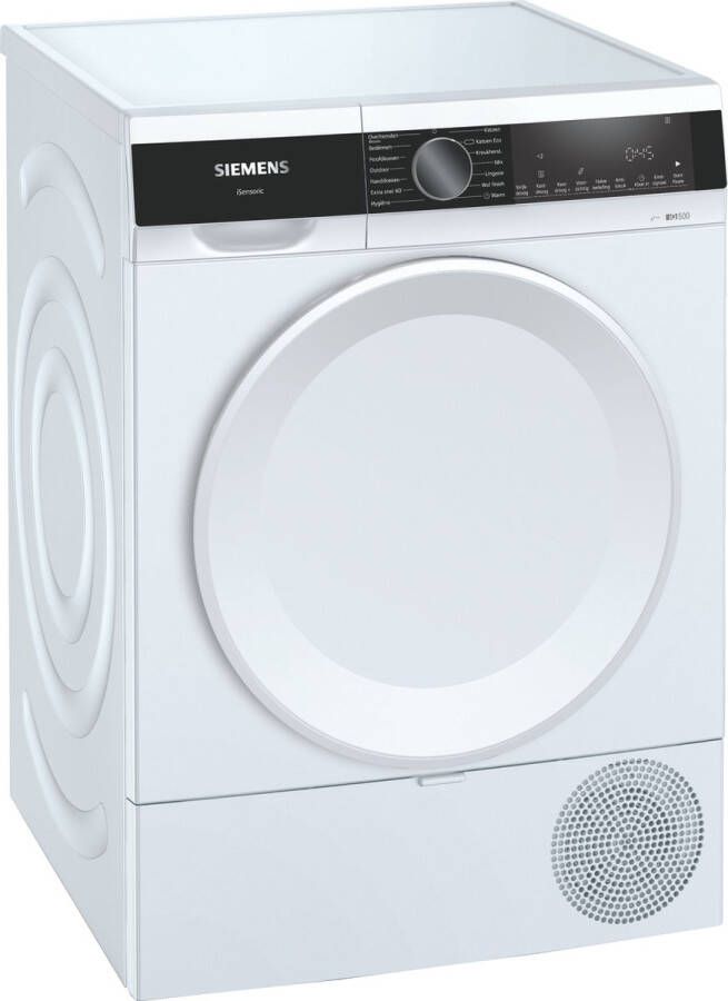 Siemens WQ33G2D0NL iQ500 Wasdroger Warmtepompdroger Energielabel A+++