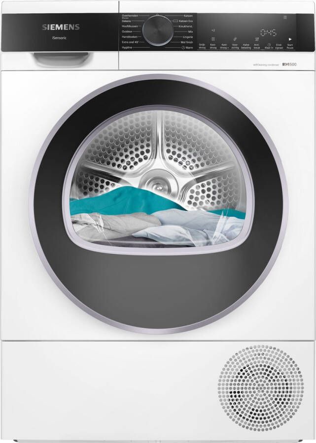 Siemens WQ45G270NL iQ500 Wasdroger Warmtepompdroger Energielabel A++