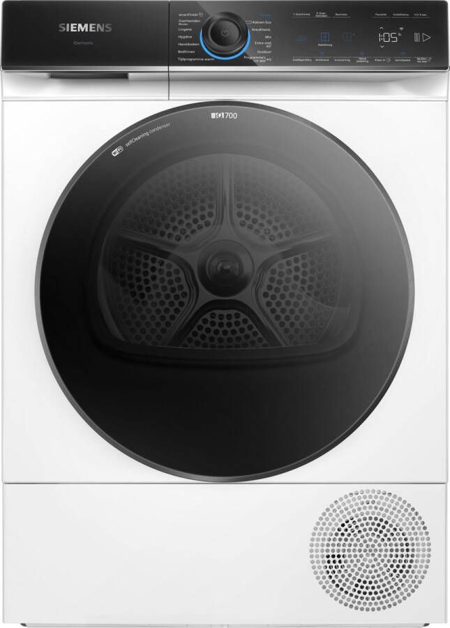 Siemens WQ46B2C7NL iQ700 Warmtepompdroger met stoom 10% zuiniger dan energielabel A+++