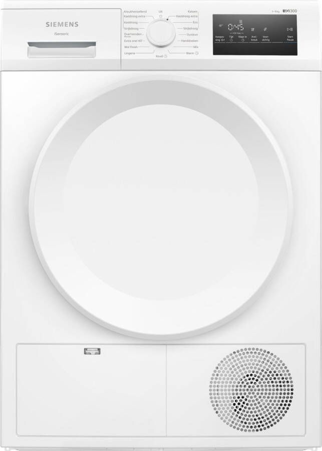 Siemens WT43H00SNL iQ300 Warmtepompdroger 8 kg