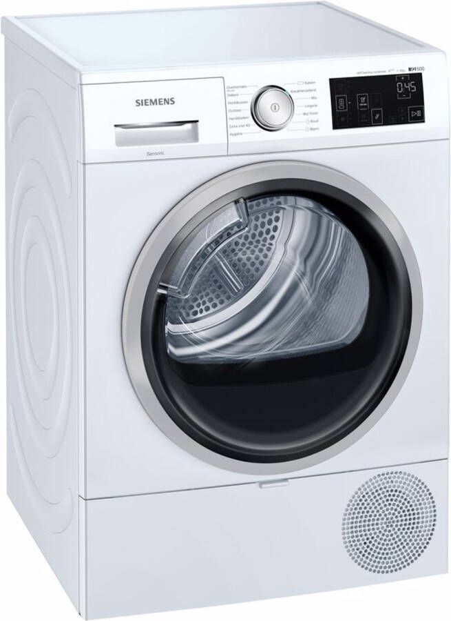 Siemens WT7U4600NL iQ500 Wasdroger Warmtepompdroger Energielabel A+++