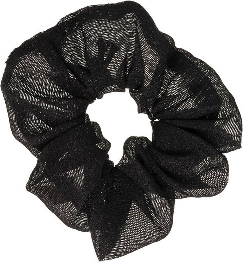 Siena Scrunchie Zwart |Bamboe Katoen