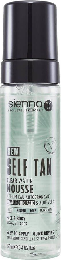 Sienna X Sienna-X Self Tan Clear Water Mousse