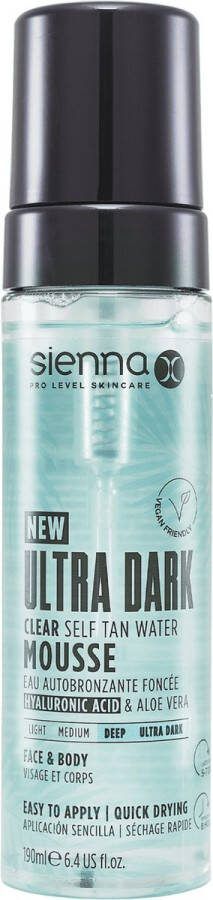 Sienna X Sienna-X Ultra Dark Clear Self Tan Water Mousse