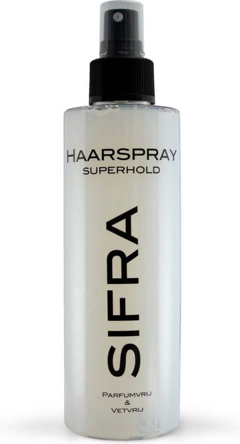 Sifra haarspray superhold parfumvrij