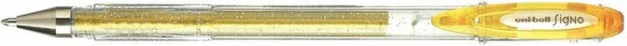 Signo glitter gel pen goud