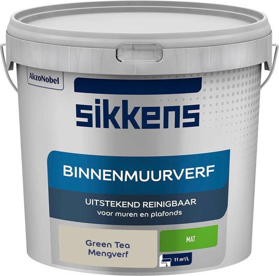 Sikkens Binnen Muurverf Mengkleur Green Tea 5 Liter