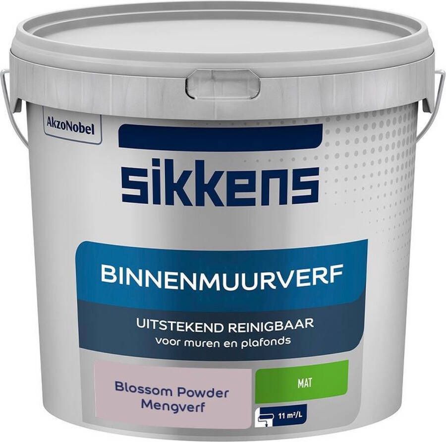 Sikkens Binnenmuurverf Muurverf Mengkleur Blossom Powder 5 Liter