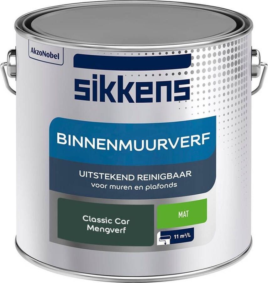 Sikkens Binnenmuurverf Muurverf Mengkleur Classic Car 2 5 Liter