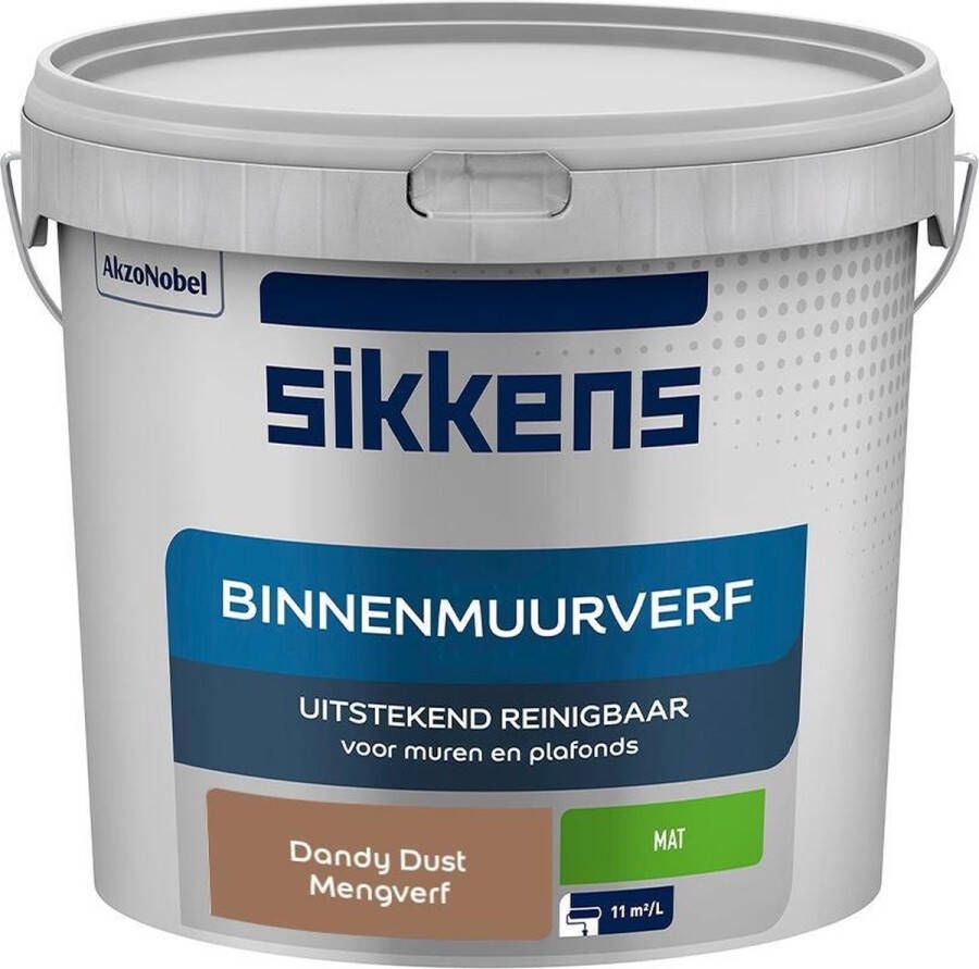 Sikkens Binnenmuurverf Muurverf Mengkleur Dandy Dust 5 Liter