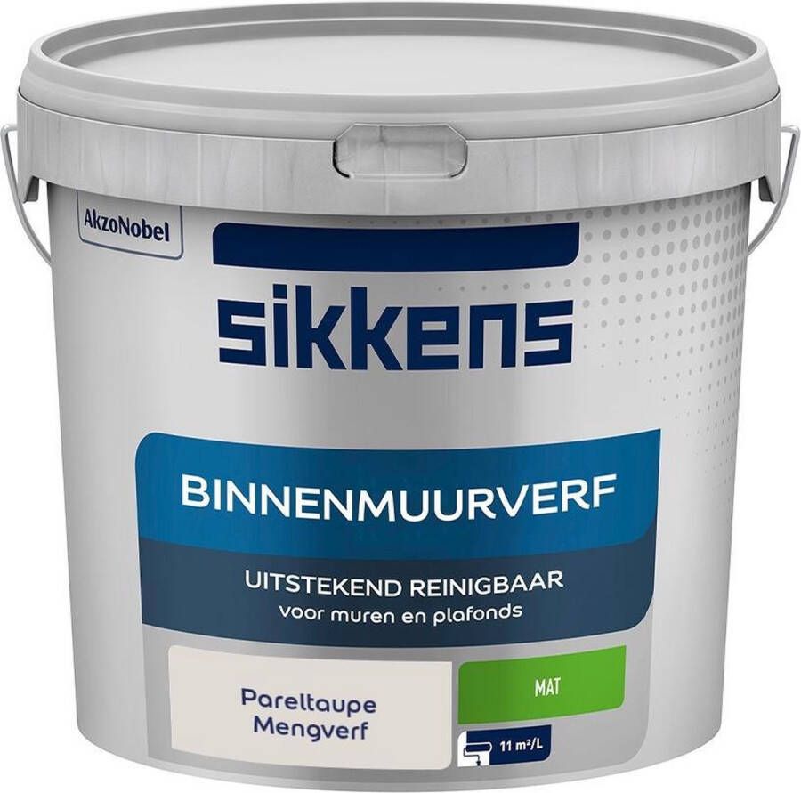 Sikkens Binnenmuurverf Muurverf Mengkleur Pareltaupe 5 Liter