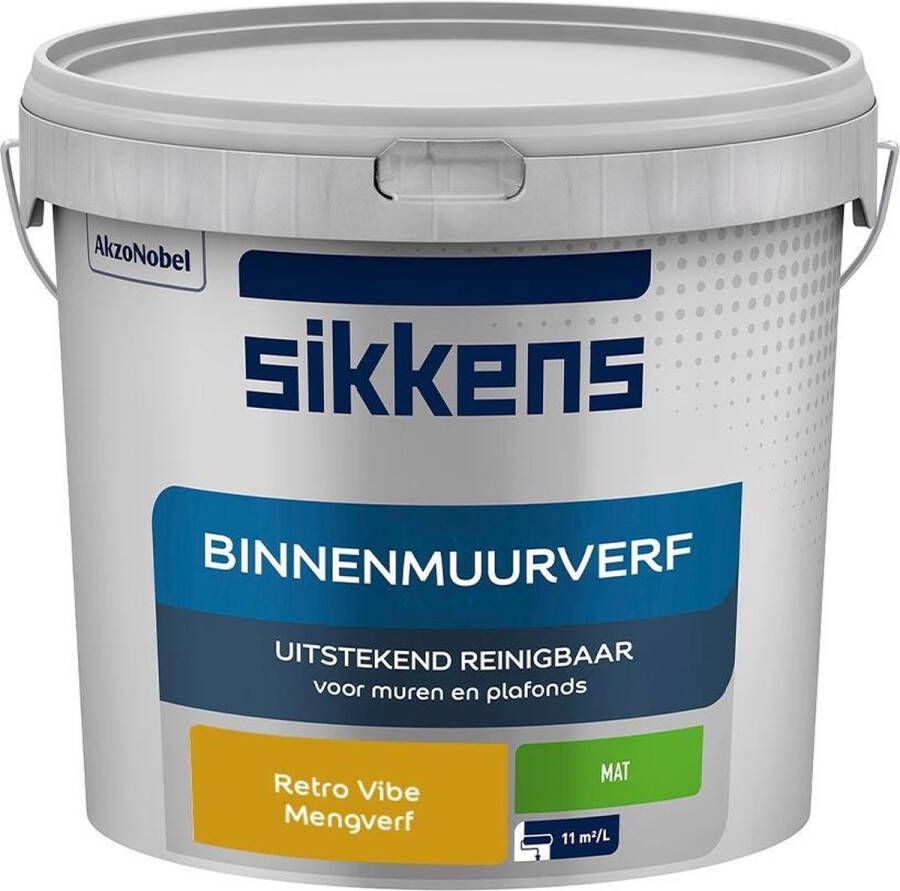 Sikkens Binnenmuurverf Muurverf Mengkleur Retro Vibe 5 Liter