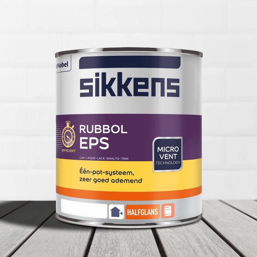 Sikkens Rubbol Eps Beits Dekkend Buiten Terpentine basis Glans