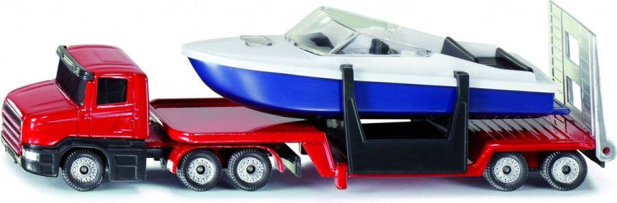 SIKU 1613 Dieplader met Boot