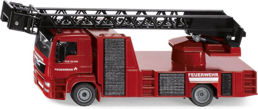 Siku Man Brandweerwagen 20 Cm Kunststof aluminium Rood (2114)