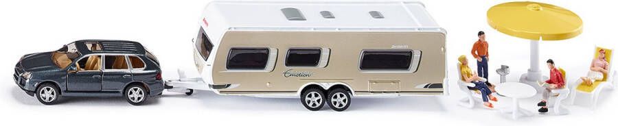 Siku 2542 Super serie auto met caravan