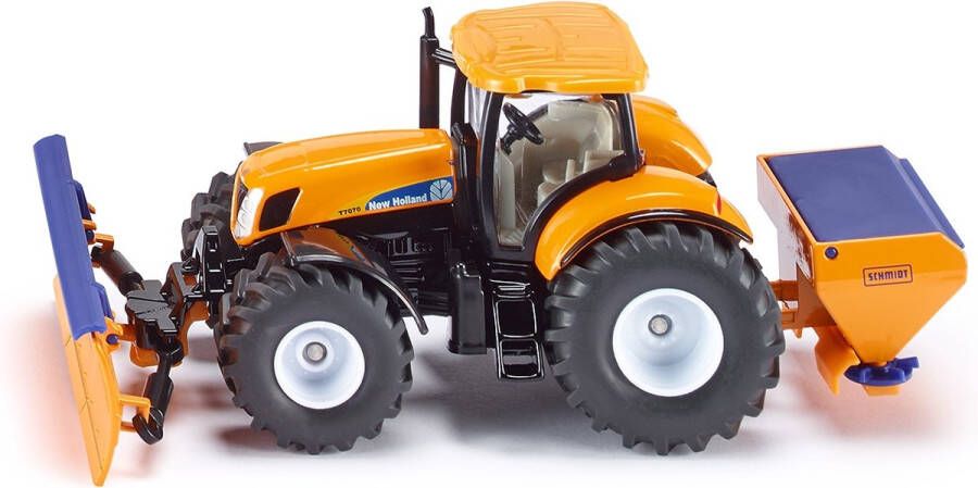Siku 2940 Tractor with ploughing plate and salt spreader