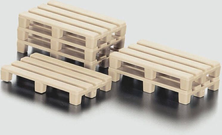 Siku Pallets Voor Heftruck (1722) 50 Stuks Beige (7015)