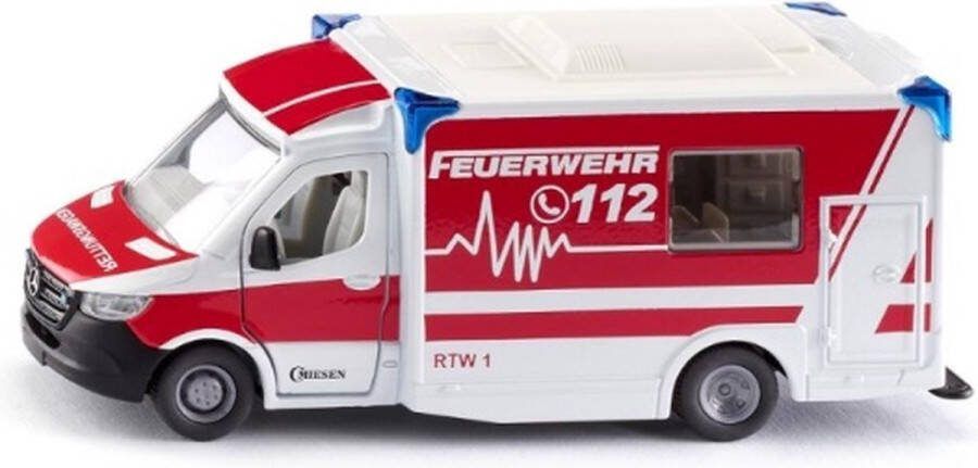 SIKU 2115 Mercedes Sprinter Ambulance (Duits) 127x50x55mm