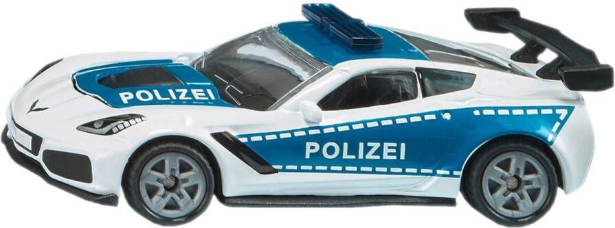 SIKU Auto Chevrolet Corvette ZR1 Politiewagen