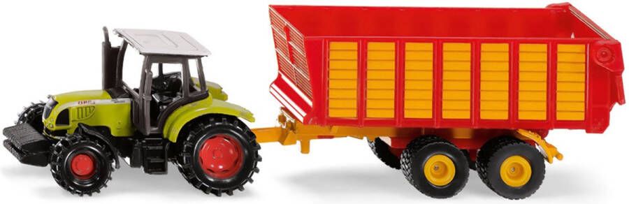 SIKU John Deere met silagewagen ±1:87 Landbouw