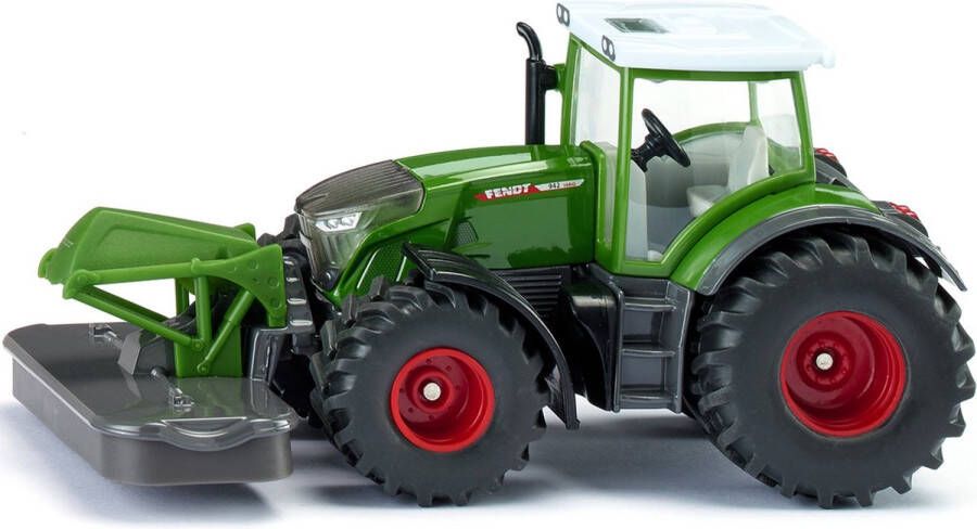 Siku 2000 Fendt tractor 942 vario met voor maaier