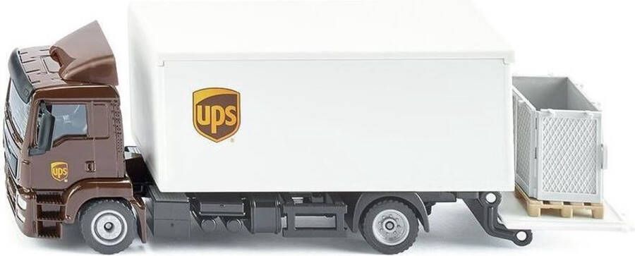 SIKU Man Ups Bakwagen 21 8 Cm Staal Wit brons (1997)