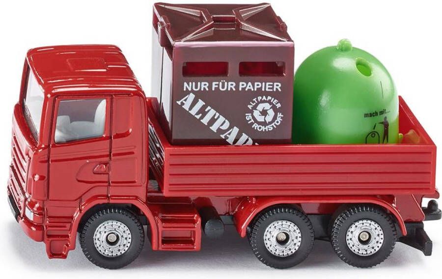 SIKU Recycle Vrachtwagen Rood (0828)
