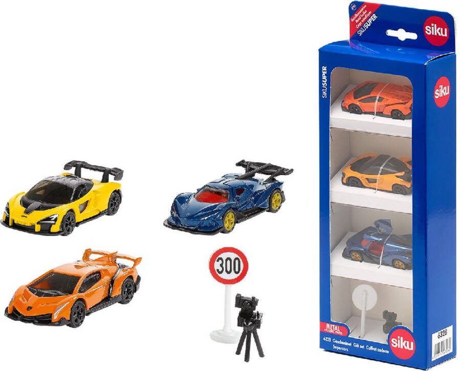 Siku 6328 geschenkset sportwagens