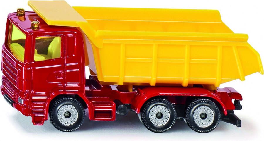 SIKU Vrachtwagen Met Kantelbak Rood geel (1075)