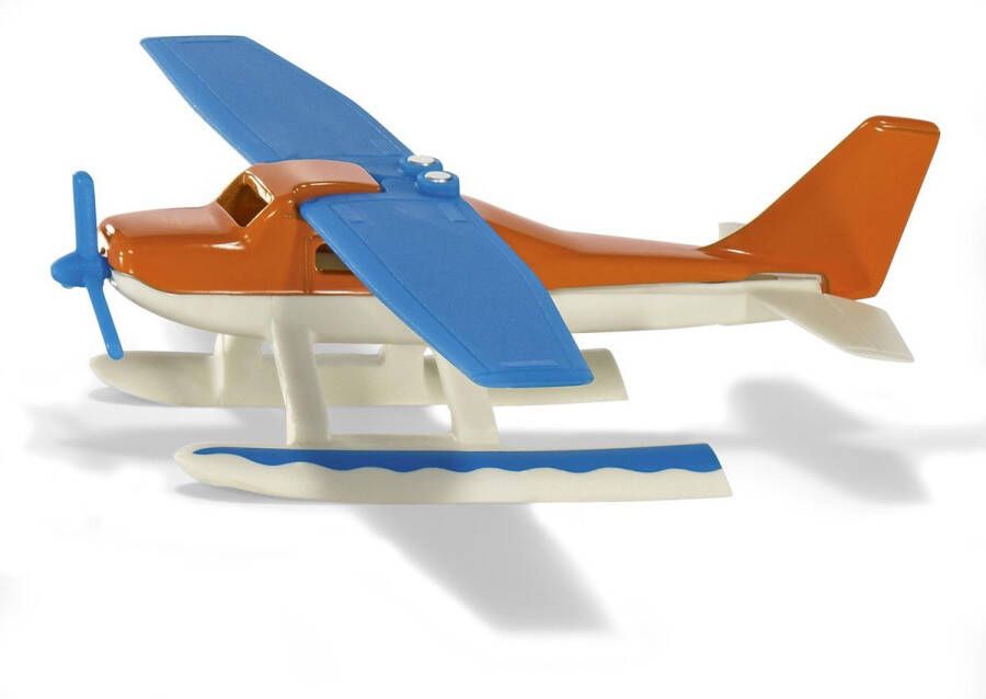 Siku Watervliegtuig Oranje blauw wit 7 5cm