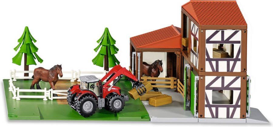 SIKU Paardenboerderij Met Accessoires 49 5 Cm 6-delig (5609)