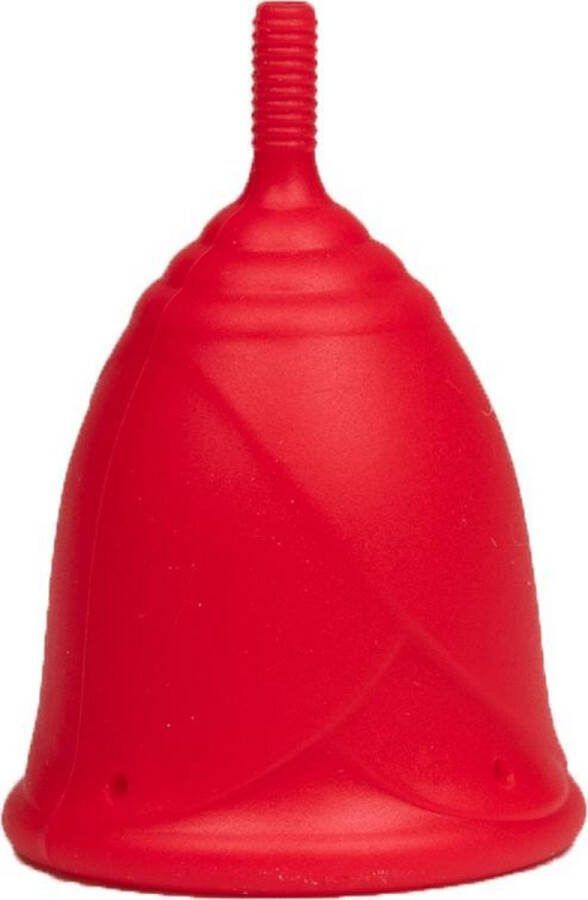 Sileu Rose Medium menstruatiecup rood maat L
