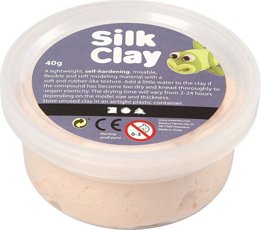 Silk Clay Creativ Company 79111 materiaal voor pottenbakken en boetseren Boetseerklei Beige 40 g 1 stuk(s)