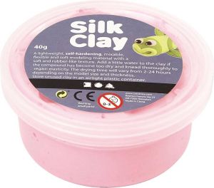 Silk Clay Klei Roze 40 Gram (79109)