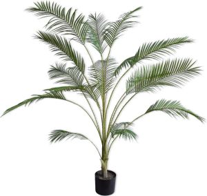 Silk-ka Kunstplant Palm Zijde Groen 183 cm