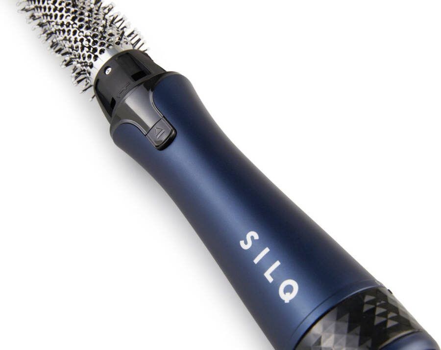 Silq Beauty 1200W Multi Hair Styling Brush hetelucht droogborstel 360° roterende volumeborstel föhn stijltang & kruller 3 instellingen & 4 mondstukken